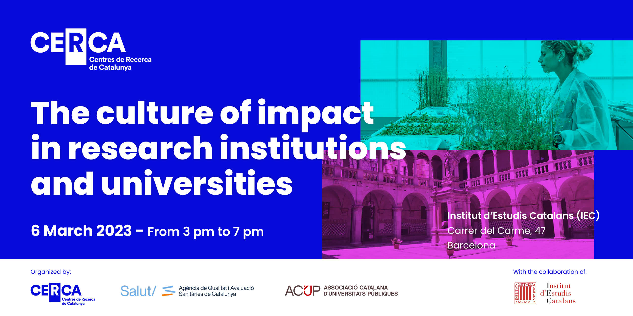 Success of the conference on the impact of research in centres and universities