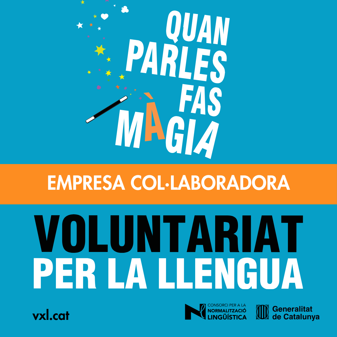 Logo Voluntariat per la llengua